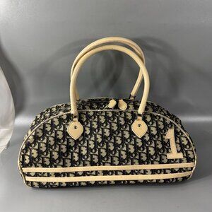 Authentic Vintage Dior John Galliano 2004 No. 1 Trotter Bowling Bag